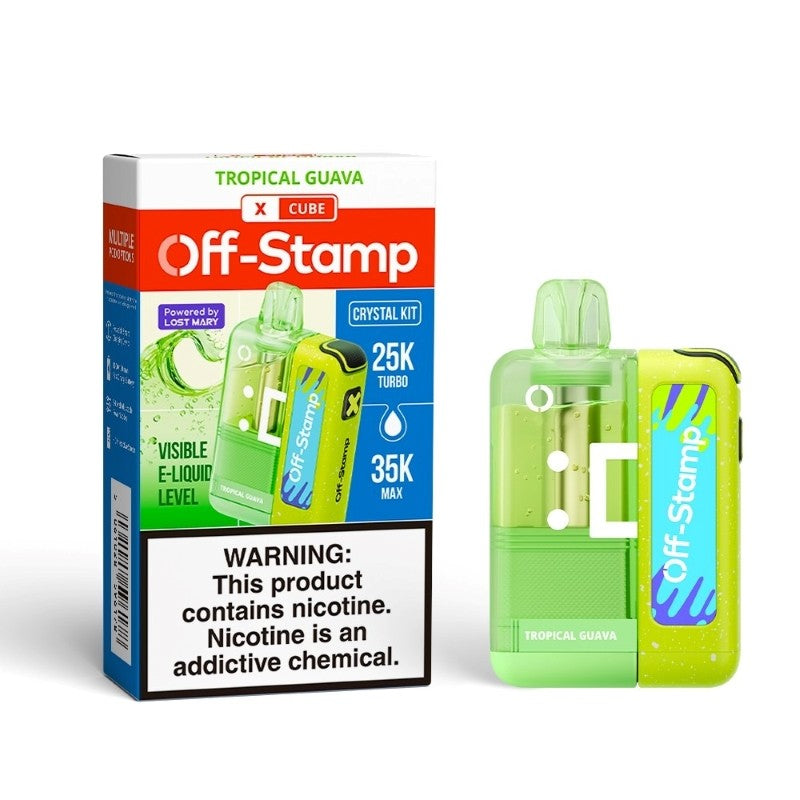 Off-Stamp X Cube Crystal Cube 35K Disposable Vape 17ml 5%