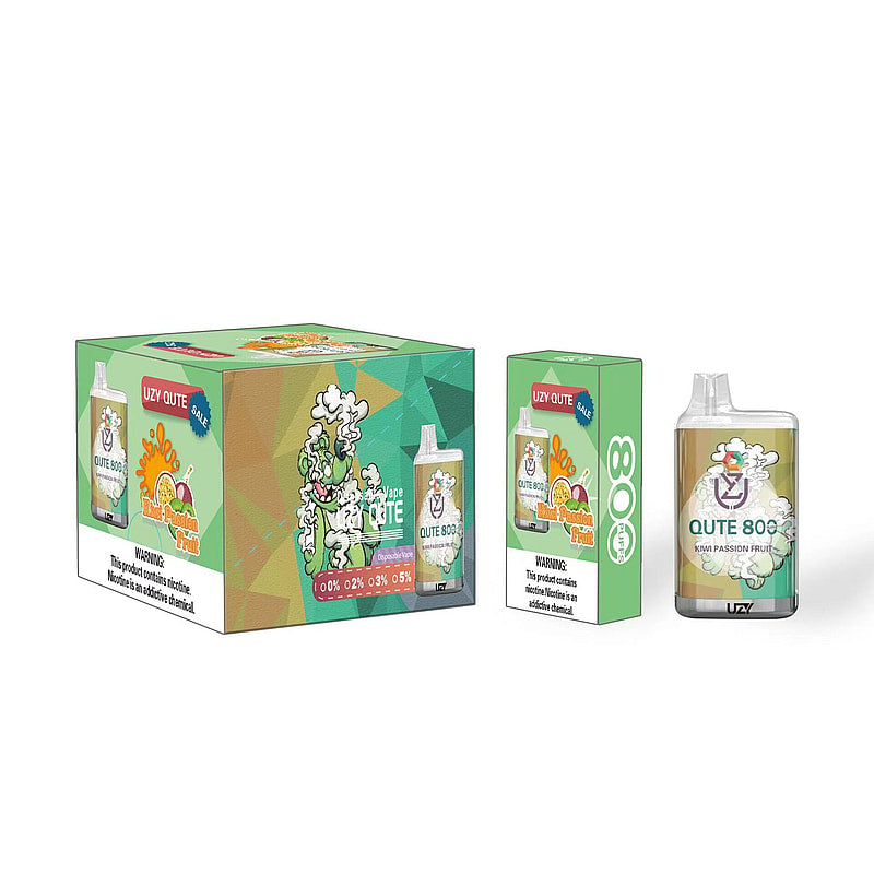 UZY QUTE 800 puffs 0% 2% 3% 5% Nicotine Disposable Electronic Cigarette