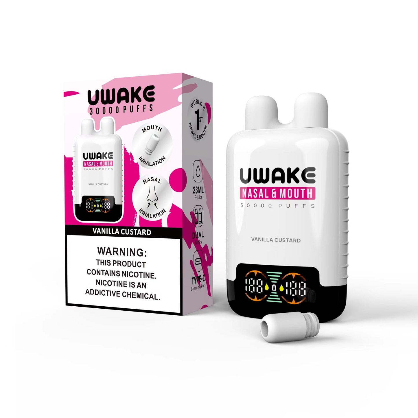 Mr.Goodie UWAKE 30000 Puffs Nasal & Mouth Disposable Vape