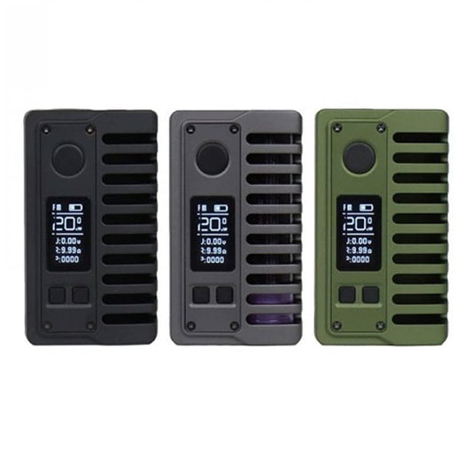 VAPERZ CLOUD & ORCA VAPE & GRIMMGREEN Empire Squonk 21700 Skeleton - Box Mod 100W