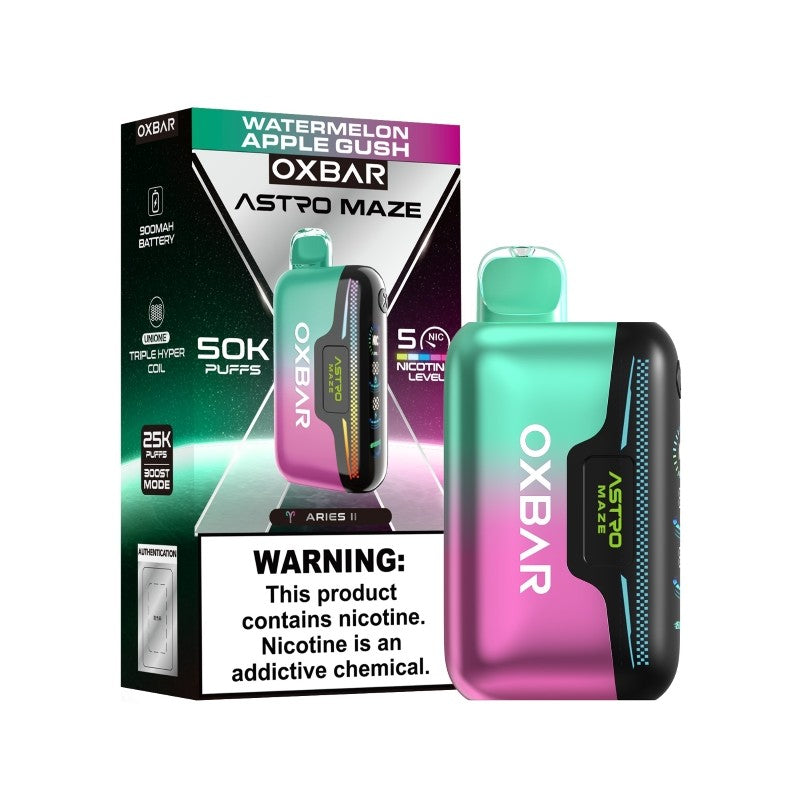 OXBAR Astro Maze 50K 50000 Puffs Disposable Vape 5%