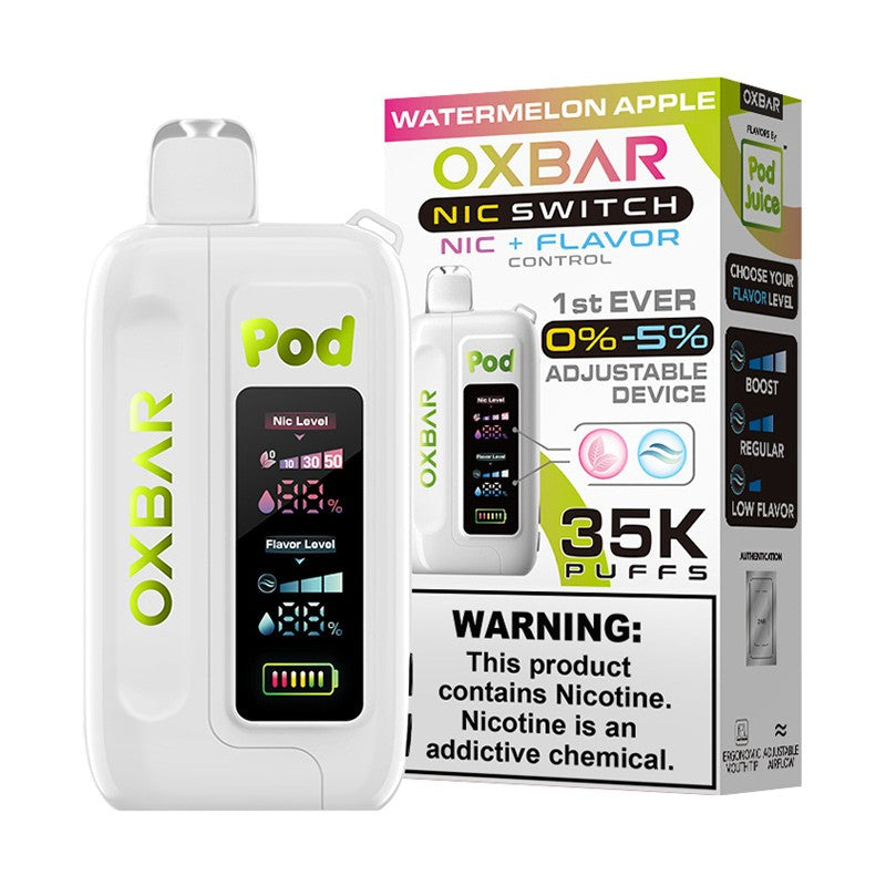 OXBAR X Pod Juice Nic Switch 35K Disposable Vape 5%