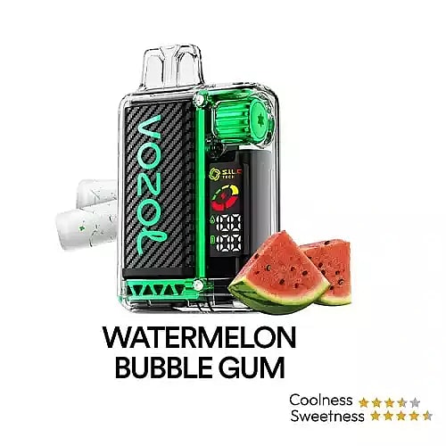 Vozol Vista 20K Puffs Disposable Vape | Dual Mesh with LED Digital Screen 20mL e-liquid 650mAh battery 17 unique flavors