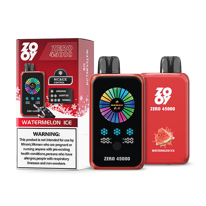 ZOOY ZERO 45000 puffs Nic&Ice Control Disposable Vape with Ajustable Airflow