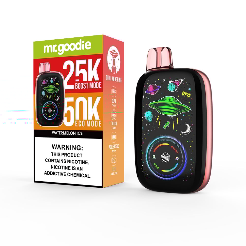 Mr.Goodie Dual Mode King 50000 50K Puffs :Touch Control Disposable Vape with Ajustable Airflow