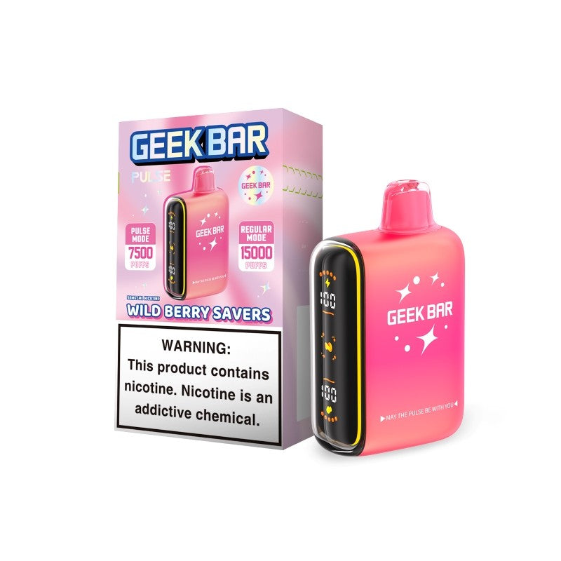 Geek Bar Pulse 15000 Savers Edition Disposable Vape 16ml 5%