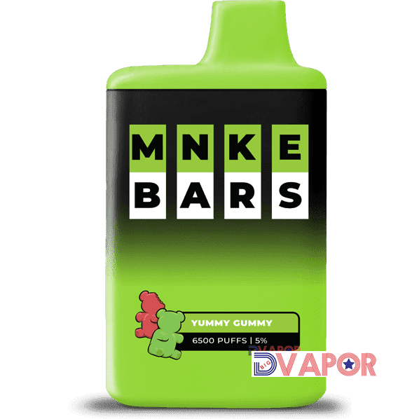 CLEARANCE (Non-Refundable) MNKE Bar 16ml 6500 Puff 5% Rechargeable Disposable Vape
